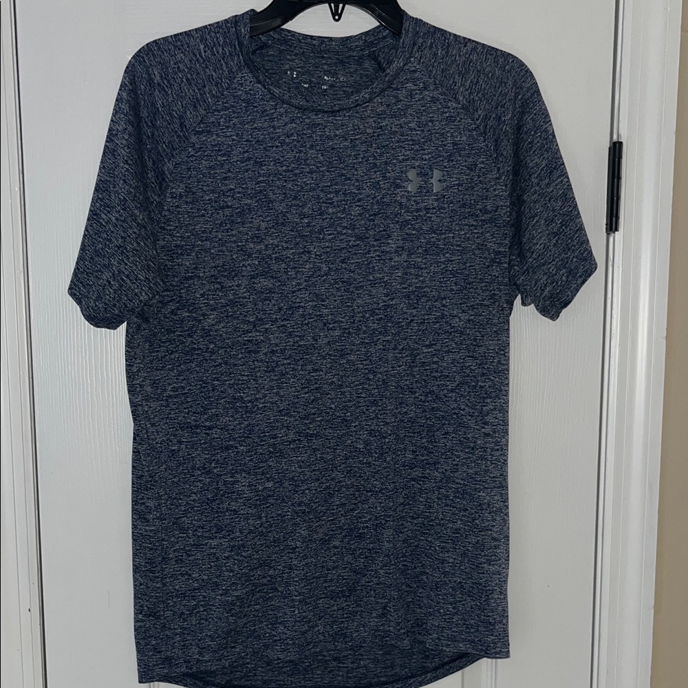 Under Armour Men's Heathered Navy Tee